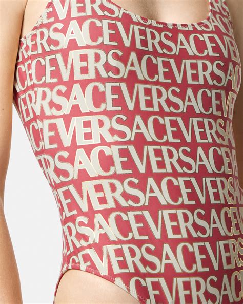 versace one piece swimsuit.